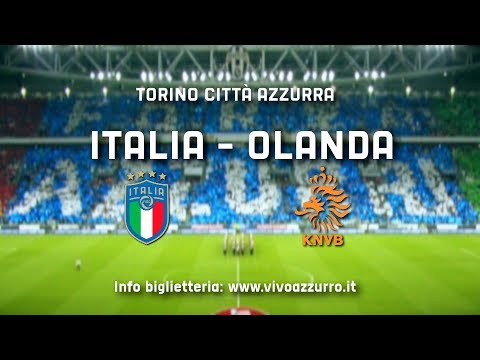 Torino Città Azzurra per Italia-Olanda