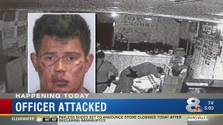 Officer attacked