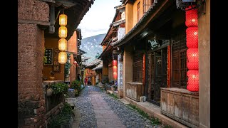 Shaxi, Yunnan China From Above
