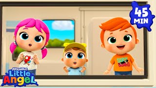 my first camper road trip little angel kids learn nursery