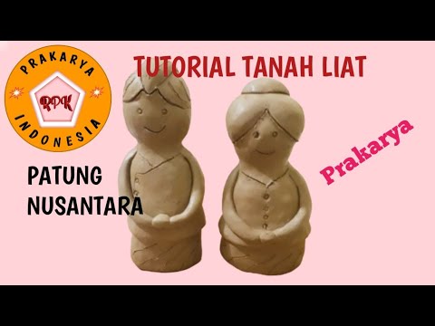 Tanah liat yang digunakan untuk membuat patung termasuk bahan