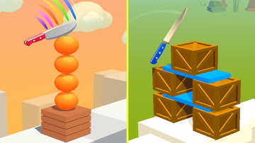 Slice It All vs Master Slice - Very Satisfying And Relaxing ASMR Slicing Game