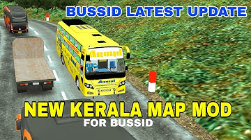 NEW KERALA MAP MOD FOR BUS SIMULATOR INDONESIA | MAP MOD DETAILED REVIEW | A4 TECH media