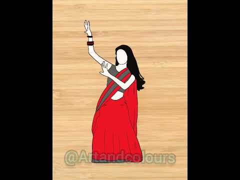 Chammak challo artist version #artist #chammakchallo #flipbook drawing pictures dance