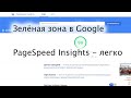 Загоняем сайт в зелёную зону Google Page Speed Insights: ускорение сайта под 90+ баллов
