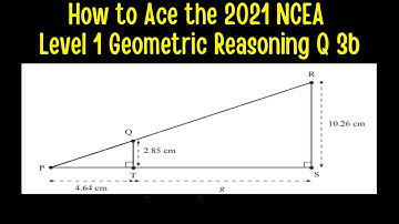 How to Ace the 2021 NCEA Level 1 Geometric Reasoning Examination Question 3b