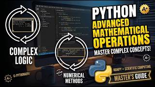 Advanced Mathematical Functions in Python | Python programming #6 