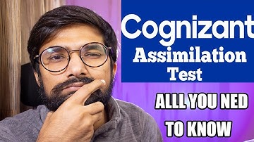 Cognizant Assimilation Test - ALL You Need To Know || Assimilation Test In Cognizant Tip And Tricks