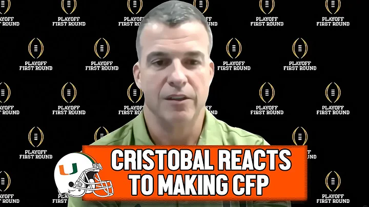Mario Cristobal Reacts to Making the College Football Playoffs & Facing #7 Texas A&M