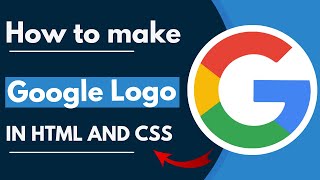 Create Google Logo Using Html and Css 😱 || Html || Css #viral #trending #google #googlelogo