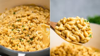 Incredible 15 Minute Vegan Mac and Cheese (No Nuts, No Potatoes, No Carrots)