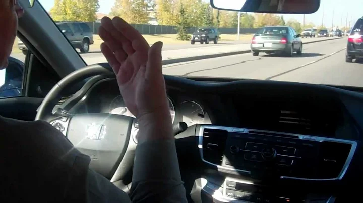 2013 Accord 4 Sport CVT Test Drive