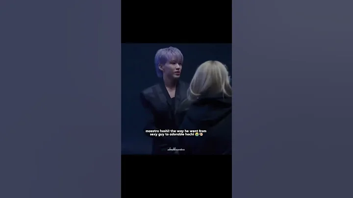 maestro hoshi! the way he went from sexy guy to adorable hochi😭🤏🏼 I miss my hoshi😭 #hoshi #seventeen