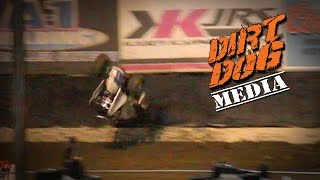 USAC MIDGET FLIPS TWICE @DEMING SPEEDWAY by DirtDogTV 1,597 views 9 years ago 1 minute, 22 seconds