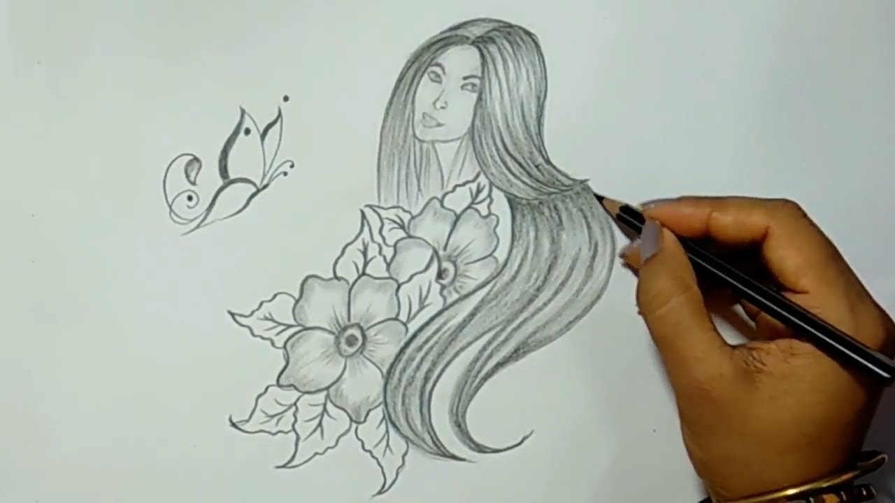 Easy Drawings With Pencil For Beginners - Drawing Ideas For Women ...