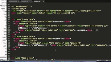 Laravel5.1  Register Form