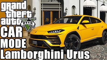 GTA 5 Lamborghini Urus Mod : How to install Add-On Car mod in GTA 5 PC ? 2022