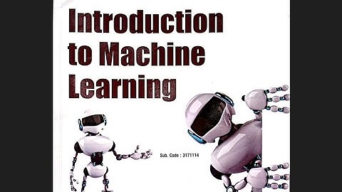 317114 : Introduction to Machine Learning GTU Book PDF #gtu #exampaper #pyqpaper #questionbank