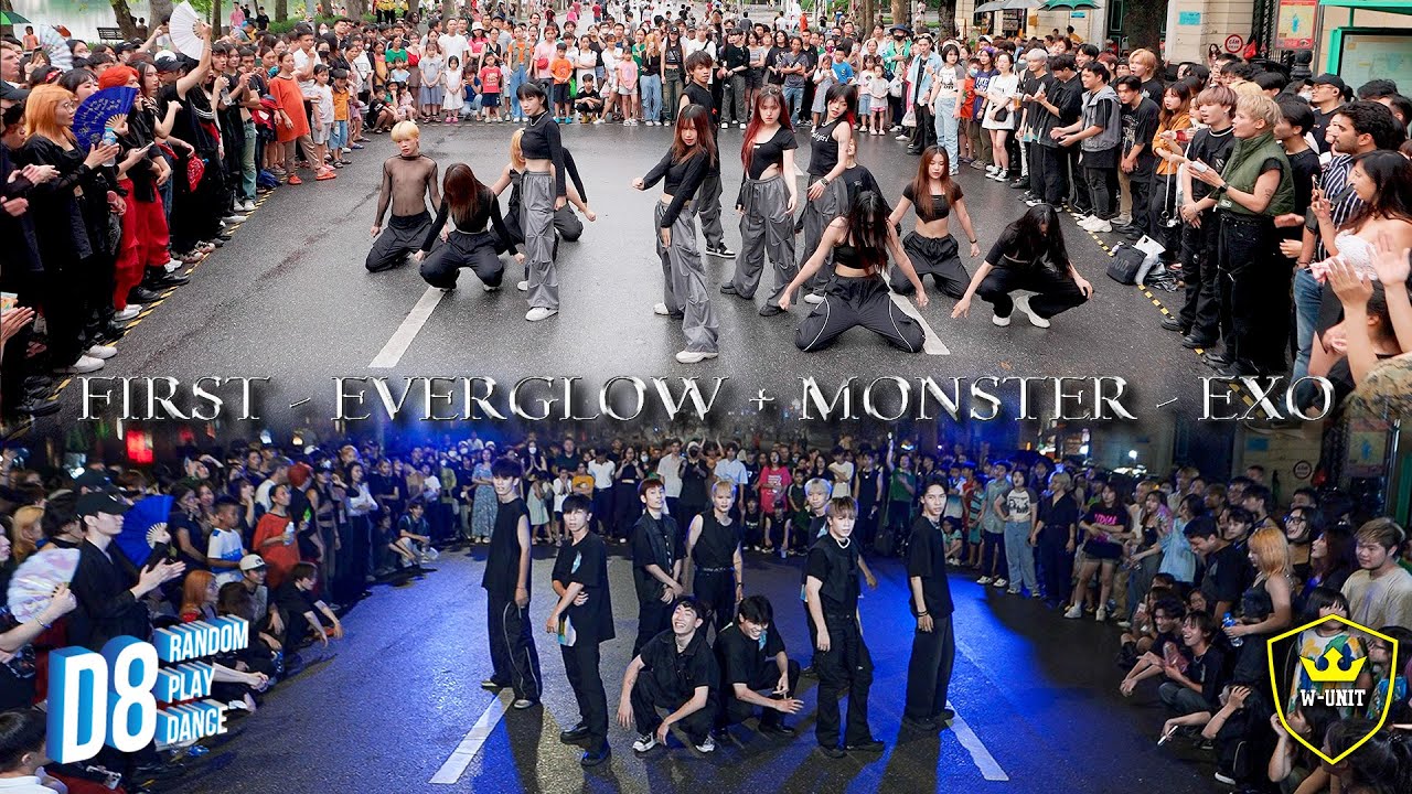 [KPOP IN PUBLIC] FIRST - EVERGLOW + MONSTER - EXO Random Dance Full Ver. by W-Unit | by D8 Crew