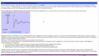 EP2P04 2020 Topic2 Harmonic Motion and Resonance