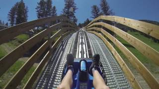 Snow King Mountain, Jackson, Wyoming, Alpine Slide & Cowboy Coaster, 4 June 2017