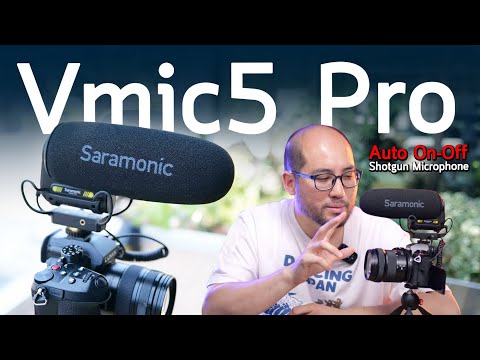 รีวิว Saramonic Vmic5 Pro Super-cardioid Shotgun Microphone ไมค์เทพติดหัวกล้อง เปิด-ปิดอัติโนมัติ