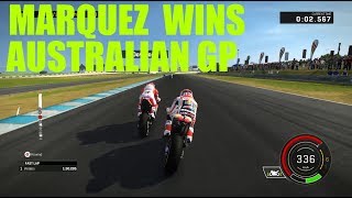 Marc Marquez Win Australian GP, Phillip Island Full Race | MotoGP 17