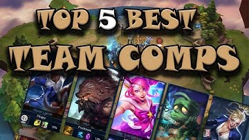 Top 5 BEST Team Comps in Teamfight Tactics for RANKED