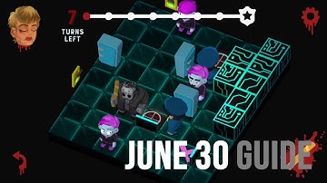 Friday the 13th Killer Puzzle Daily Death June 30 2021 Walkthrough
