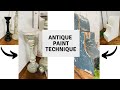 Thrift Flips | How to Create An Antique Paint Finish | DIY Painted Decor | Farmhouse Decor 2023