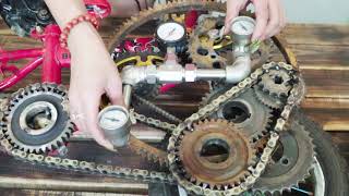 Lisa Daily Life - The Weirdest Invention In The World - Making Watches From Broken Bike