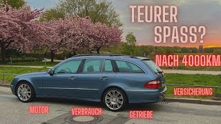 Unterhaltskosten W211 (S211) | Damit solltest du rechnen | Mercedes S211 E 220 T CDI