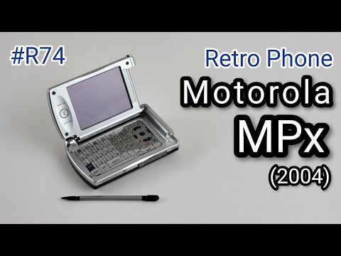 変態ギミックなMotorola MPx、2004年のレトロスマホ - YouTube