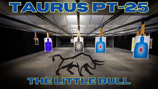 TAURUS PT-25 THE LITTLE BULL!!!