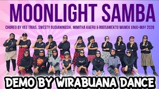 MOONLIGHT SAMBA | LINEDANCE | CHOREO BY VEE TRIAS, SWESTY, MIMITHA KAERU & ROOSAMEKTO MAMEK (INA)
