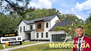 Inside $1.3 Million New-Construction 5-Bed Luxury Home in Mableton GA (2025 Build)