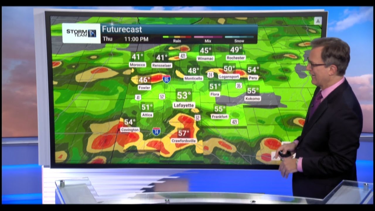 Tracking severe weather chances - YouTube