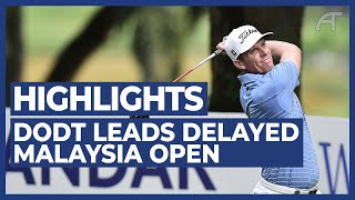 Andrew Dodt Leads Delayed Bandar Malaysia Open | Round 2 Highlights 2020