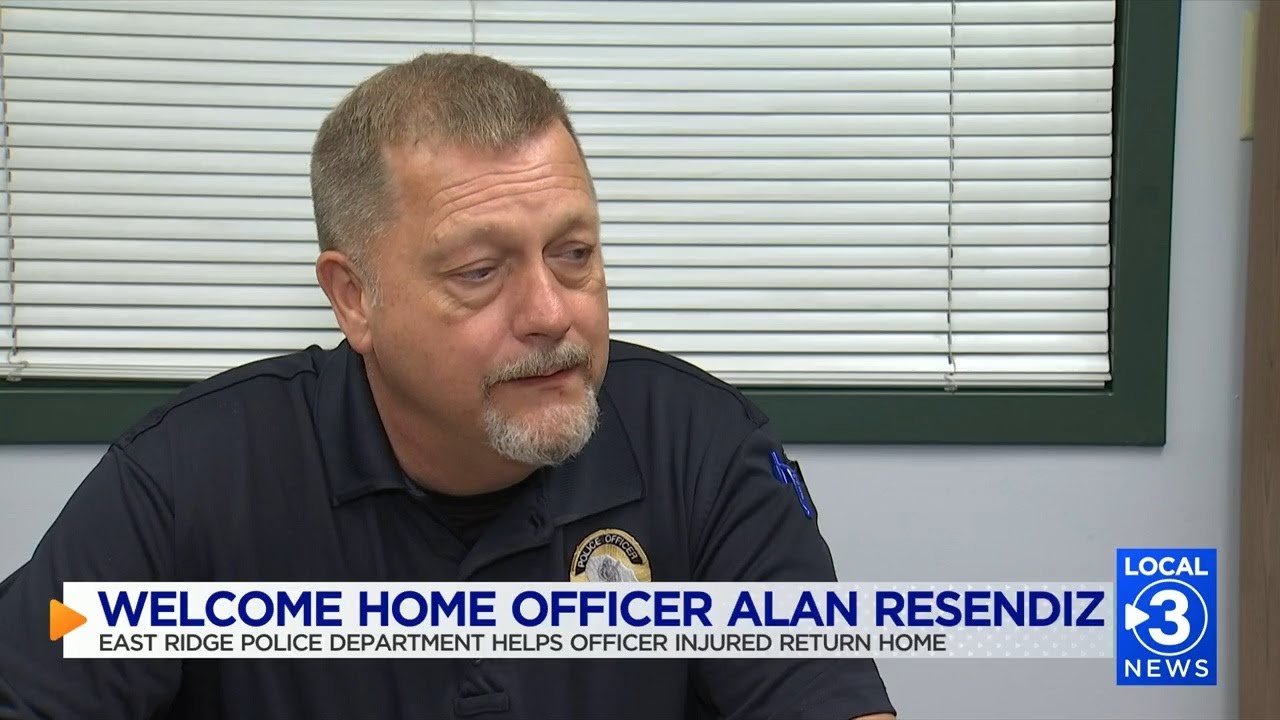 UPDATE: Struck East Ridge officer celebrated by community as discharged ...