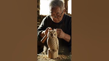 Carving an Owl From a Block of Wood 黎