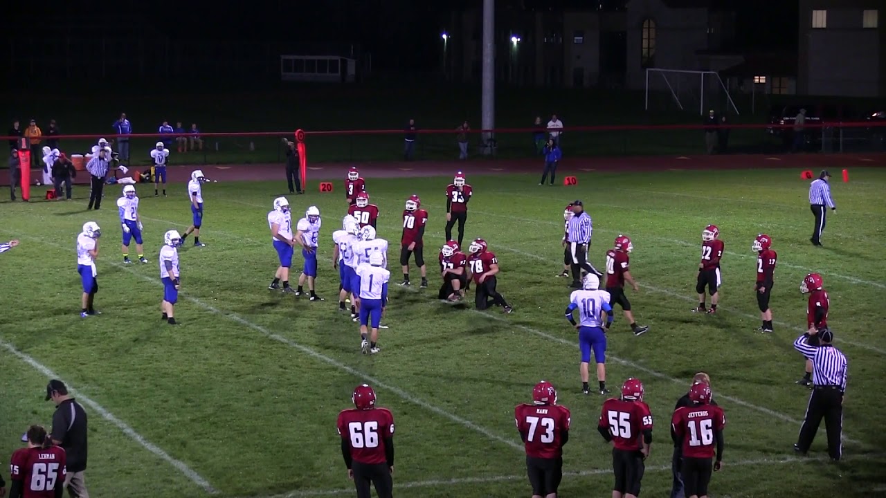 2013 (Sept 13th) Cuba Rushford Canisteo Greenwood Football YouTube