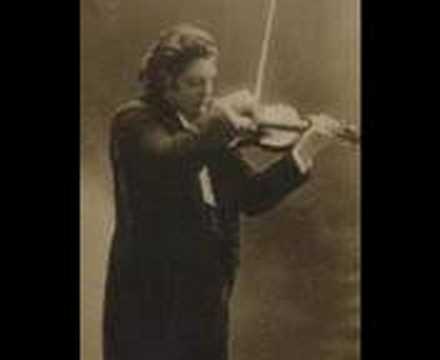 Eugene Ysaye Plays Wieniawski Mazurka