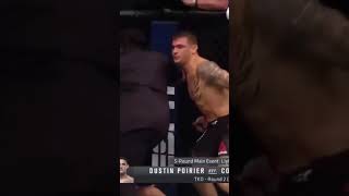 Dustin Poirier knocks out Conor McGregor (Best Angle) #shorts #conormcgregor #dustinpoirier #ufc