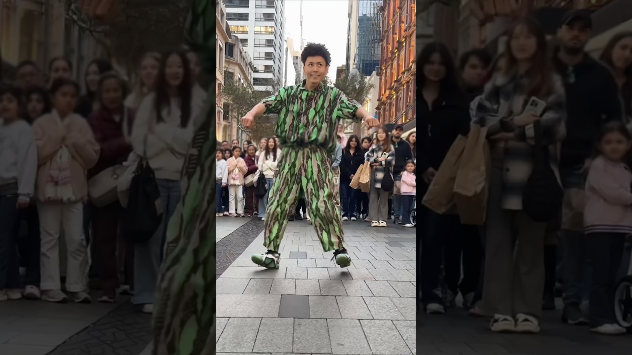 🇦🇺Street performance in Sydney! Morikun シドニー市から発行されるライセンスを取得してパフォーマンスを実施しております。 #shorts #fyp