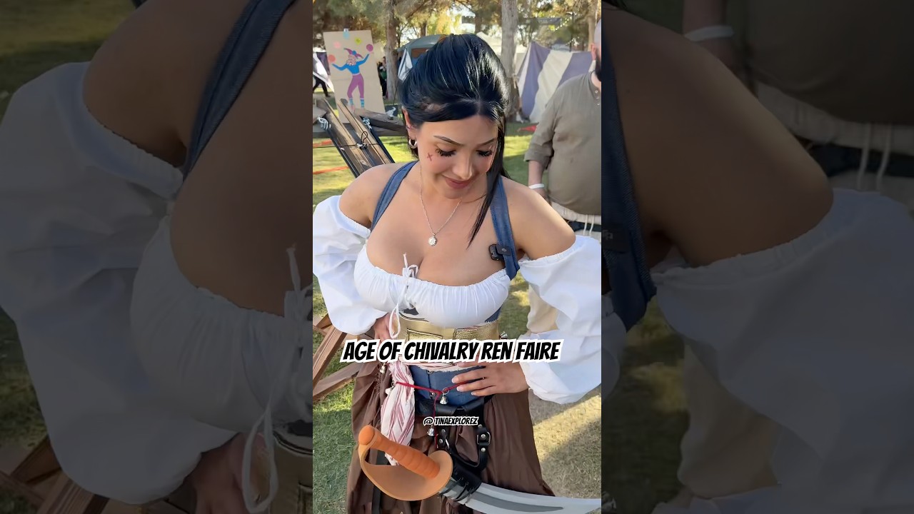 Gott’em! 🎯 #fyp #viral #ootd #renaissance #lasvegas #ageofchivalrylasvegas #viralshort