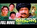 Rudra naga    kannada full movie  vishnuvardhan madhavi  action movie