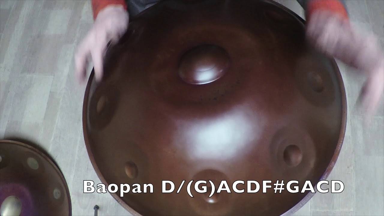 baopan D mixolydian 9  (Handpan/Pantam/Sound scuplture)