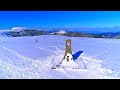 4K映像 絶景ドローン空撮「厳冬の美ヶ原高原 空中散歩」癒し自然風景 Drone Japan Nature Relaxation Winter of Utsukushigahara Plateau