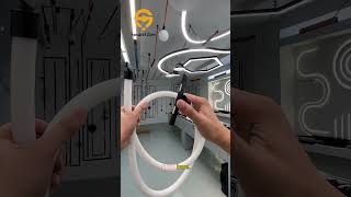 SG05 Magnetic Flexible Silicone light #натяжныепотолки #трековоеосвещение #умноеосвещение