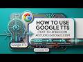 How to Use Google Cloud TTS (Text-to-Speech) Service in AIstudio.google.com (한글자막포함,구글 클라우드 음성 사용하기)